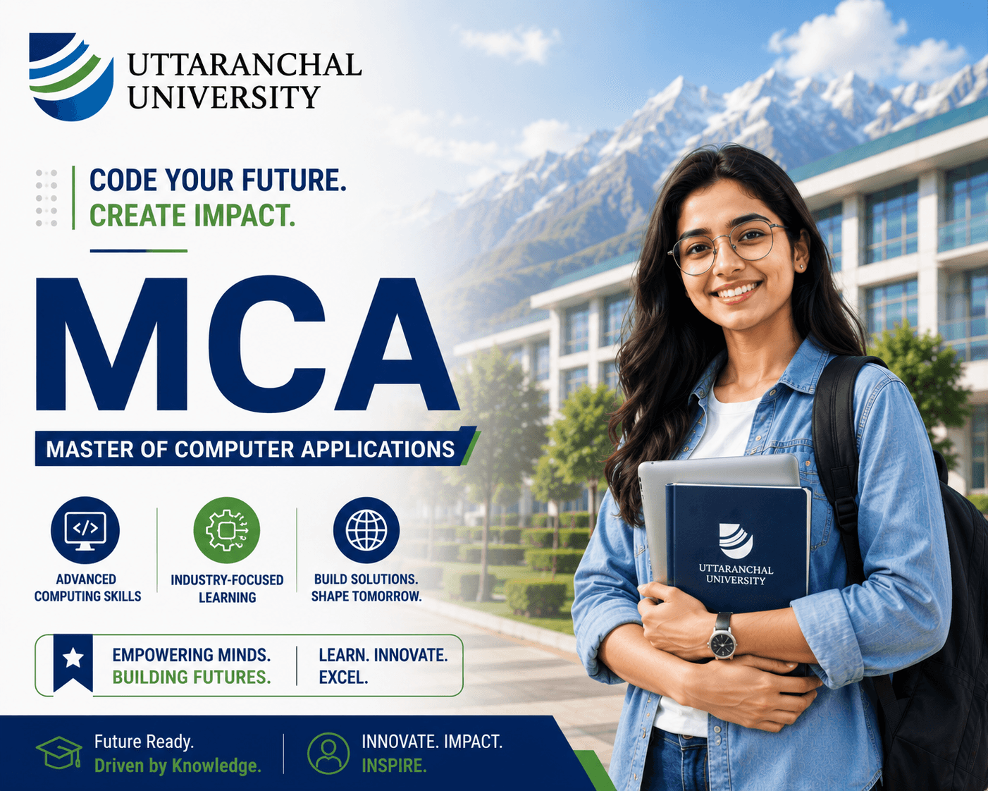 Uttaranchal University Online MCA 2026: Fees, Eligibility, Scholarship & Admission Guide Uttaranchal University Online MCA 2026: Fees, Eligibility, Scholarship & Admission Guide - UniCompare Blog