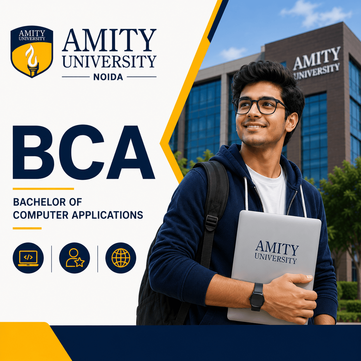 Amity University Online BCA Fees 2026: Fee Structure, Scholarship & EMI Options Amity University Online BCA Fees 2026: Fee Structure, Scholarship & EMI Options - UniCompare Blog